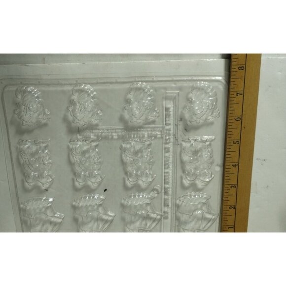 Hallmark Cards Clear Plastic Thanksgiving Candy Molds‎ Makes 12 Servings. - Picture 4 of 8